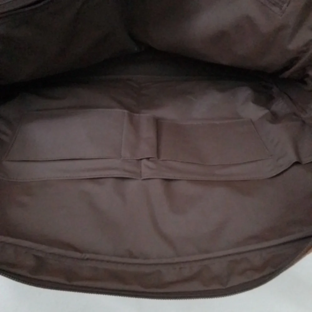Textured Brown Laptop Bag